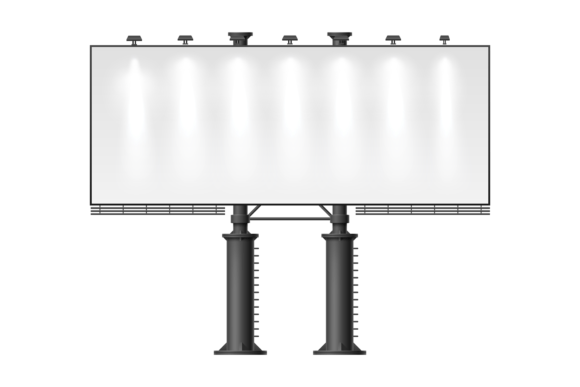 Download Realistic Blank City Billboard. Advertis - Billboard Collection